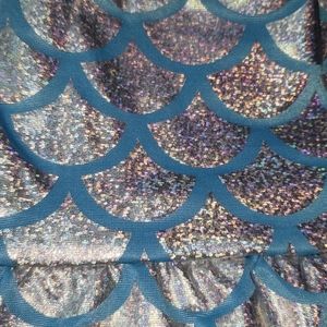 Holographic Mermaid leggings